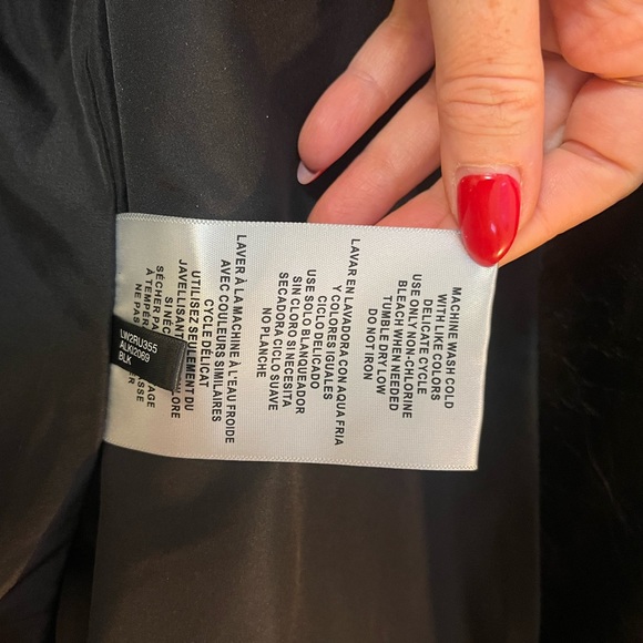 SOLD. BNWT Levi’s Black Vegan Leather Jacket - Picture 10 of 11